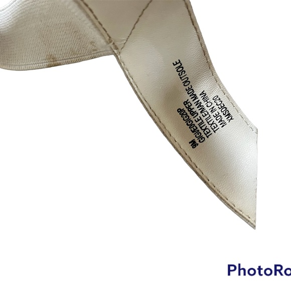 Esprit Womens white strap espadrilles size 9 sandals - Picture 4 of 4